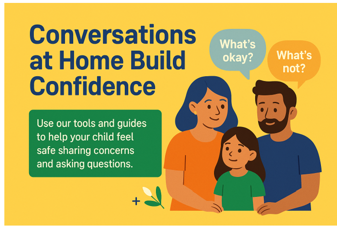 Slide 4: Conversations at Home Build Confidence